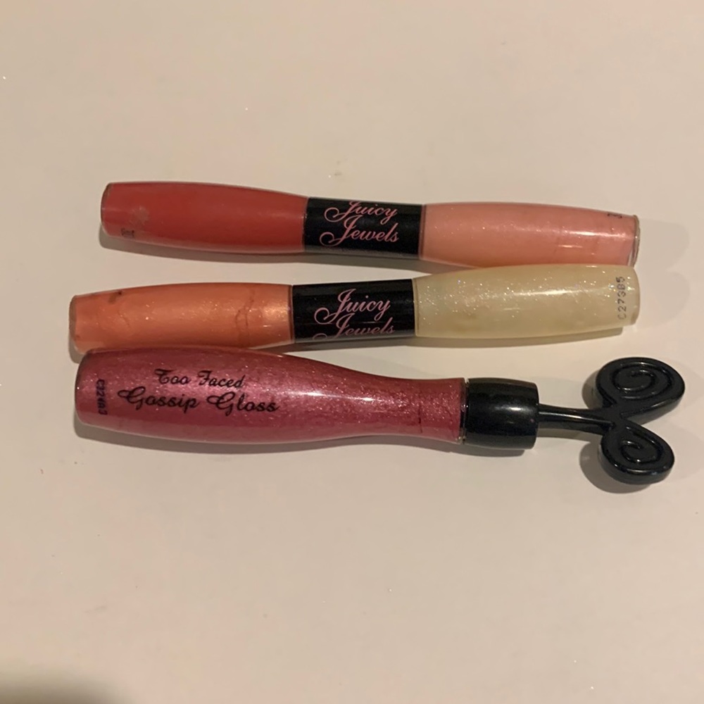 Vintage Too Faced lip glosses.